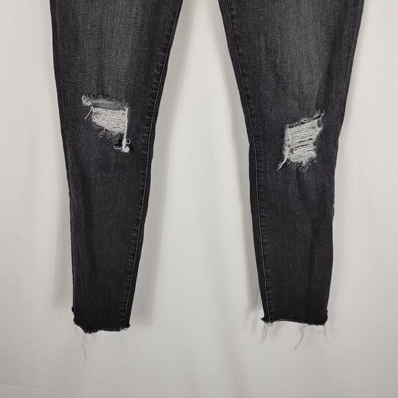 Frame - Le Skinny De Jeanne in Mercer Distressed Women's Size 29. Distressed raw - Picture 3 of 8